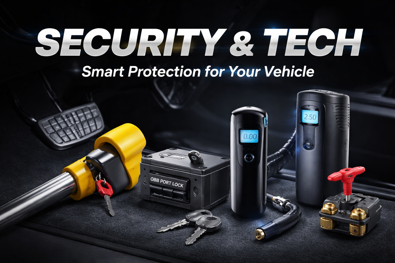 SECURITY & TECH ACCESSORIES