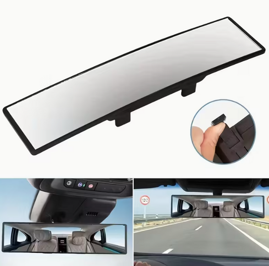 Panoramic Clip-On Mirror – Wide Angle Anti-Glare