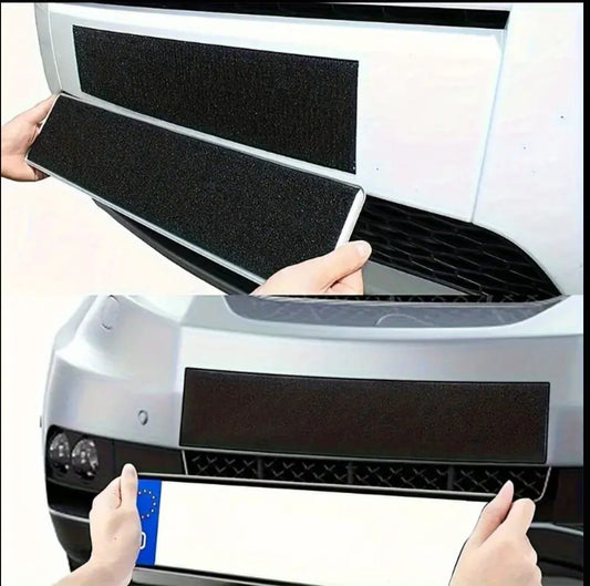 Frameless Velcro Plate Holder – Clean Look Mounting Kit